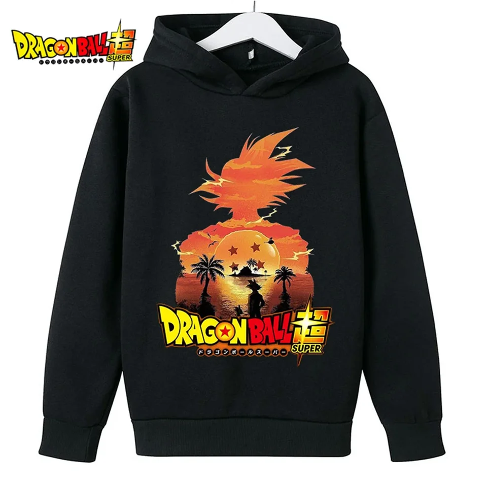 Anime goku mikina Kids Dragon Ball Z Mikinky Dieťa Chlapky Oblečenie Jeseň Detské dievčatá Dievčatá oblečenie vegeta sveter