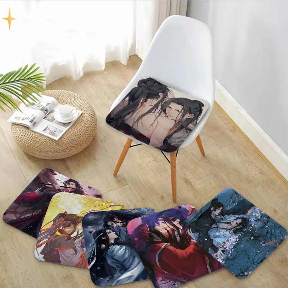 Anime Grandmaster Mo Dao Zu Shi MDZ Simplicita Multi -farebné sedadlo vankúša Office Dining Stool Podložka špongia pohovka rohož