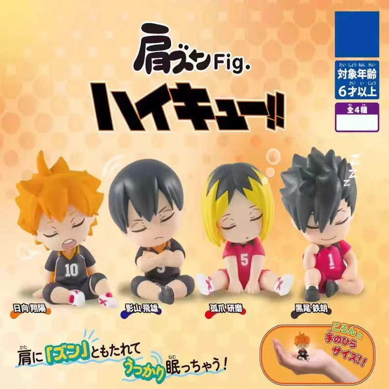 Anime haikyuu 4ks figúrky Bokuto kotaro akaashi keiji Oikawa tooru iwaizumi Hajime 6cm Akčné figúrky q verzia PVC Model hračky