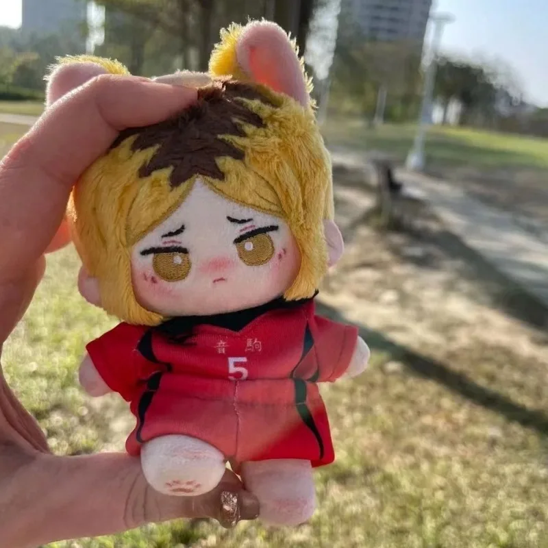 Anime haikyuu !! Kozume kenma cosplay roztomilý bavlnený doll plyšový prívesok ambitus darček