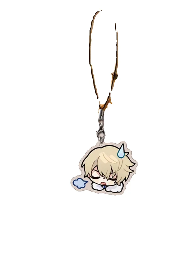 Anime Honkai: Star Rail Kafka Silver Wolf Blade Cosplay Keychain Pendant Cute Q Version Batoh Charm Ambitus