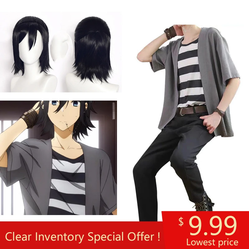 Anime Horimiya Hori-san pre Miyamura-kun Miyamura Izumi Cosplay Cosplay Kostým Top Pants Outfits and Cosplay Wig Halloween Carnival Suit