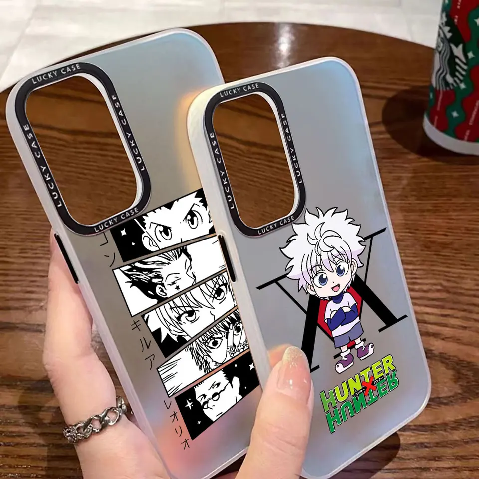 Anime Hunter X Hunters Pase Pase pre Xiaomi Redmi 12C 10 10C 9A 9C 9T Poznámka 12 11 10 8 7 Pro K40 A1 5G Matt Gradient Cover