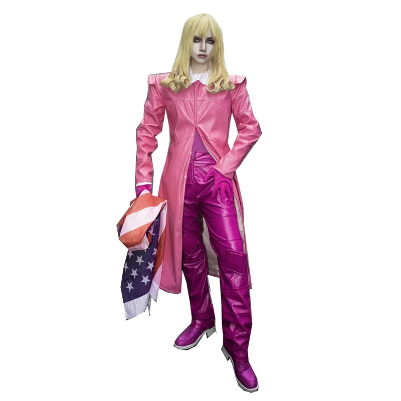 Anime jojo Bizzare Adventure Funny Valentine Cosplay kostým Halloween Carnival kostýmy UY2570