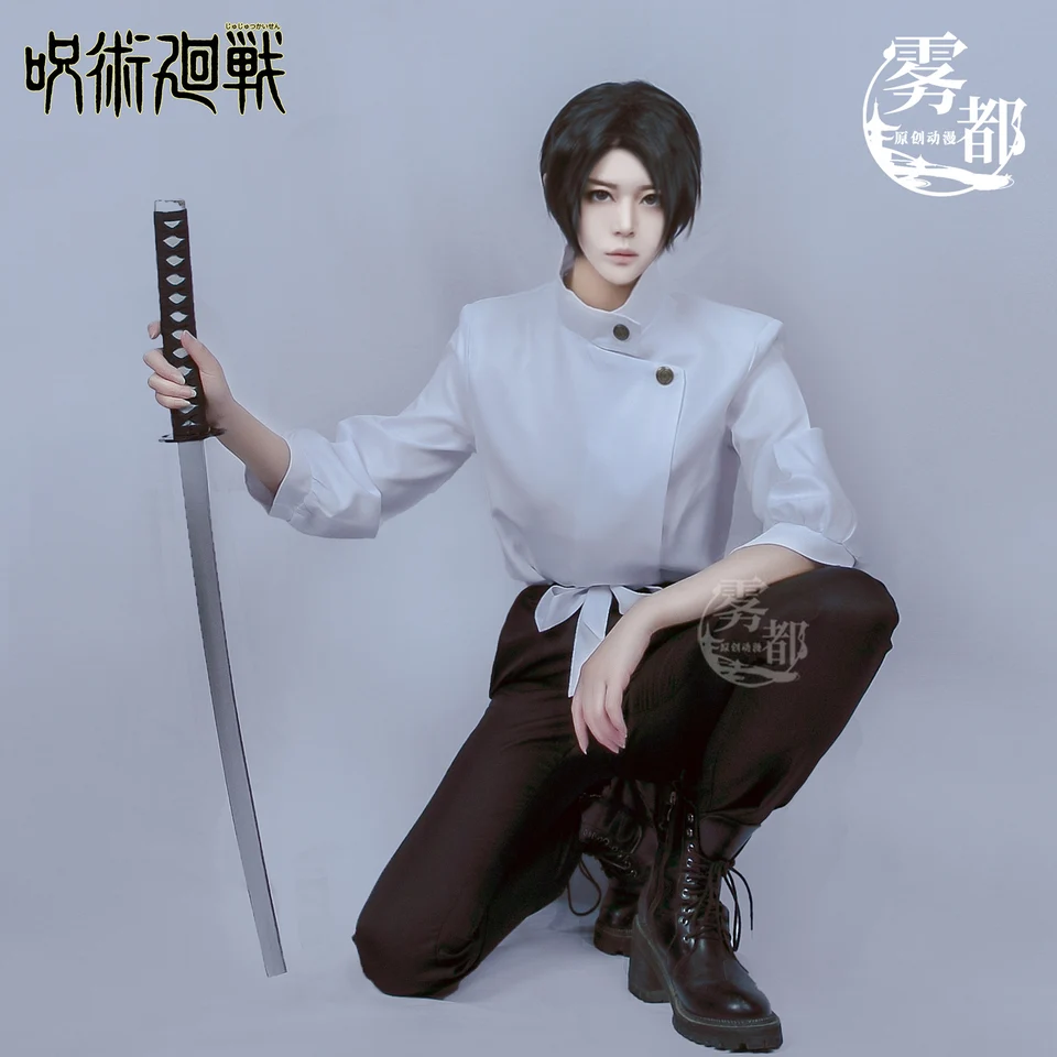 Anime jujutsu kaisen cosplay kugisaki nobar kostým Yuji itadori yuta okkotsu mahito cosplay uniforma Ryomen Sukuna kimono parochňa
