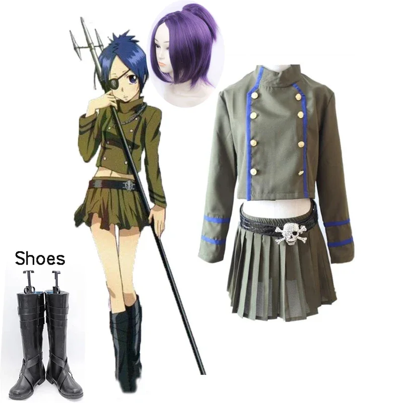 Anime Katekyo Hitman Reborn Cosplay kostým KOKUYO ŠKOLA Chrome Dokuro Ženy Men Dievča