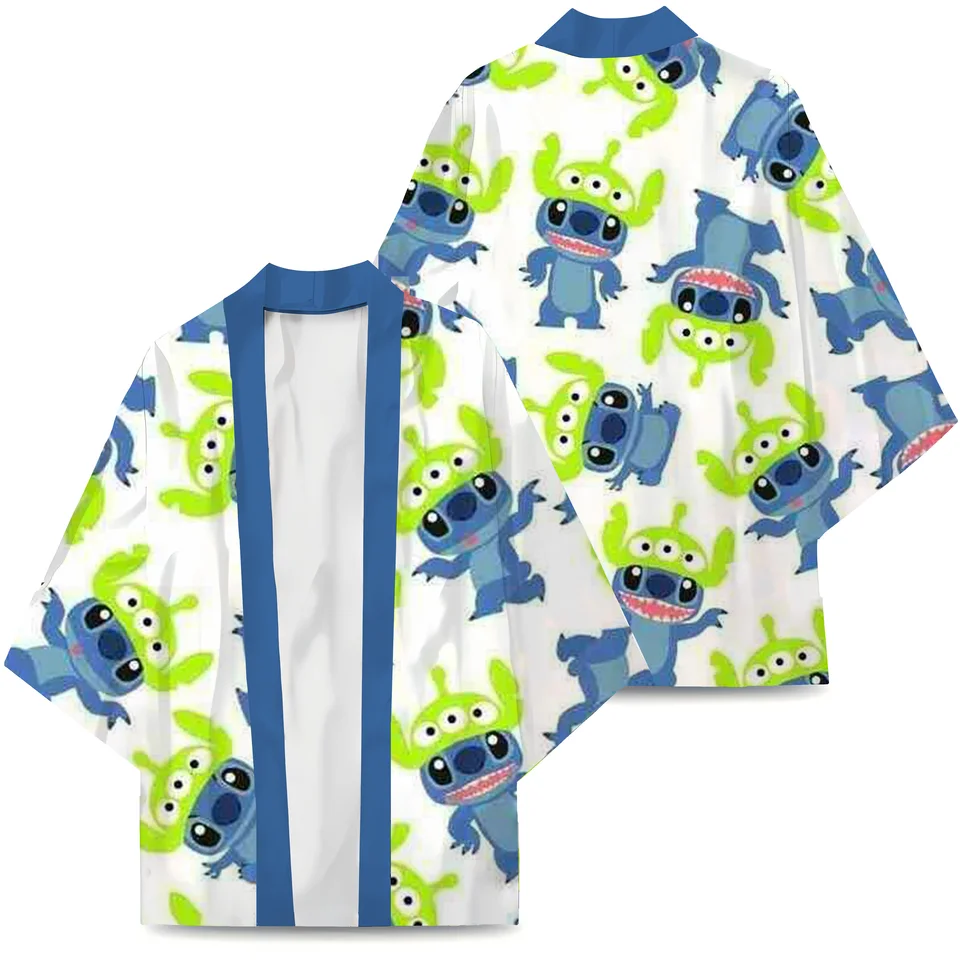 Anime Kimono Disney Tričká pre mužov oblečené pánske bundy prešívané tričko Pánske pánske halloween cosplay vytlačené originál