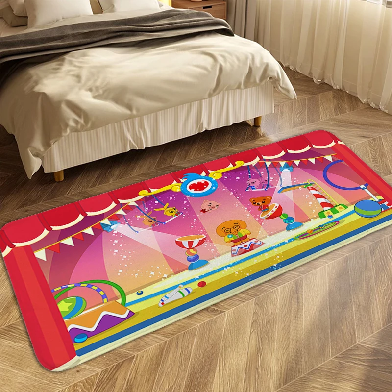 Anime koberec V-Plim Pilms Kuchynské doplnky Koberec Vstup do domu Interiér Vstup do spánku Sleep Room Washable Non-Slip Koberce