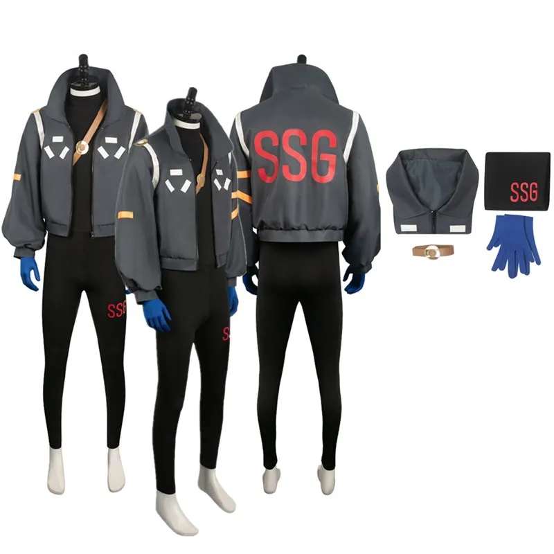 Anime kúsok roronoa cos Zoro Cosplay kostým dospelých mužov Fantasy kombinéza rukavice rukavice oblečenie Halloween Carnival Masguise Suit