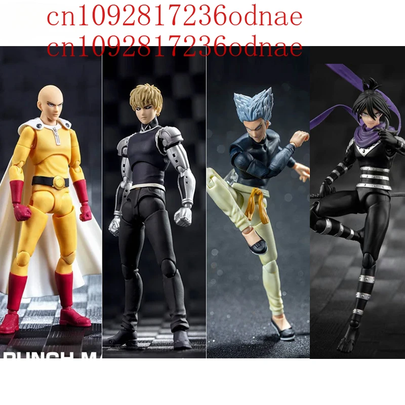 Anime-Land Dasin/Great Hračky/GT One Punch Man Saitama Genos Garou Sonic 1/12 14cm/5,5 palca SHF/SHF PVC Action Figuel Model Model