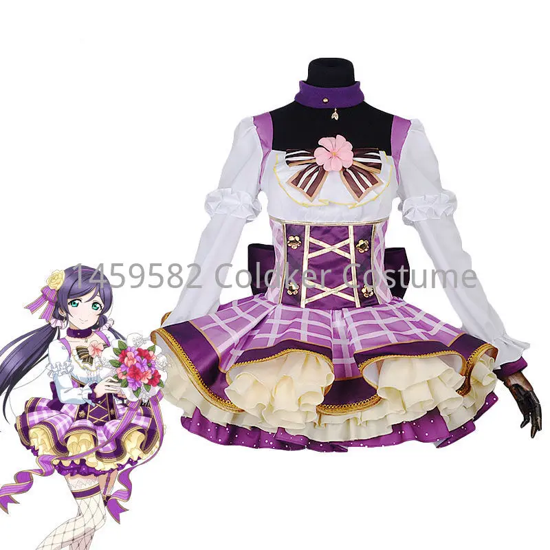 Anime Love Live Sunshine Aqours kostým Kytica prebudenie Minami Kotori Umi Eli Loita Maid Princess Cosplay šaty so pančuchami
