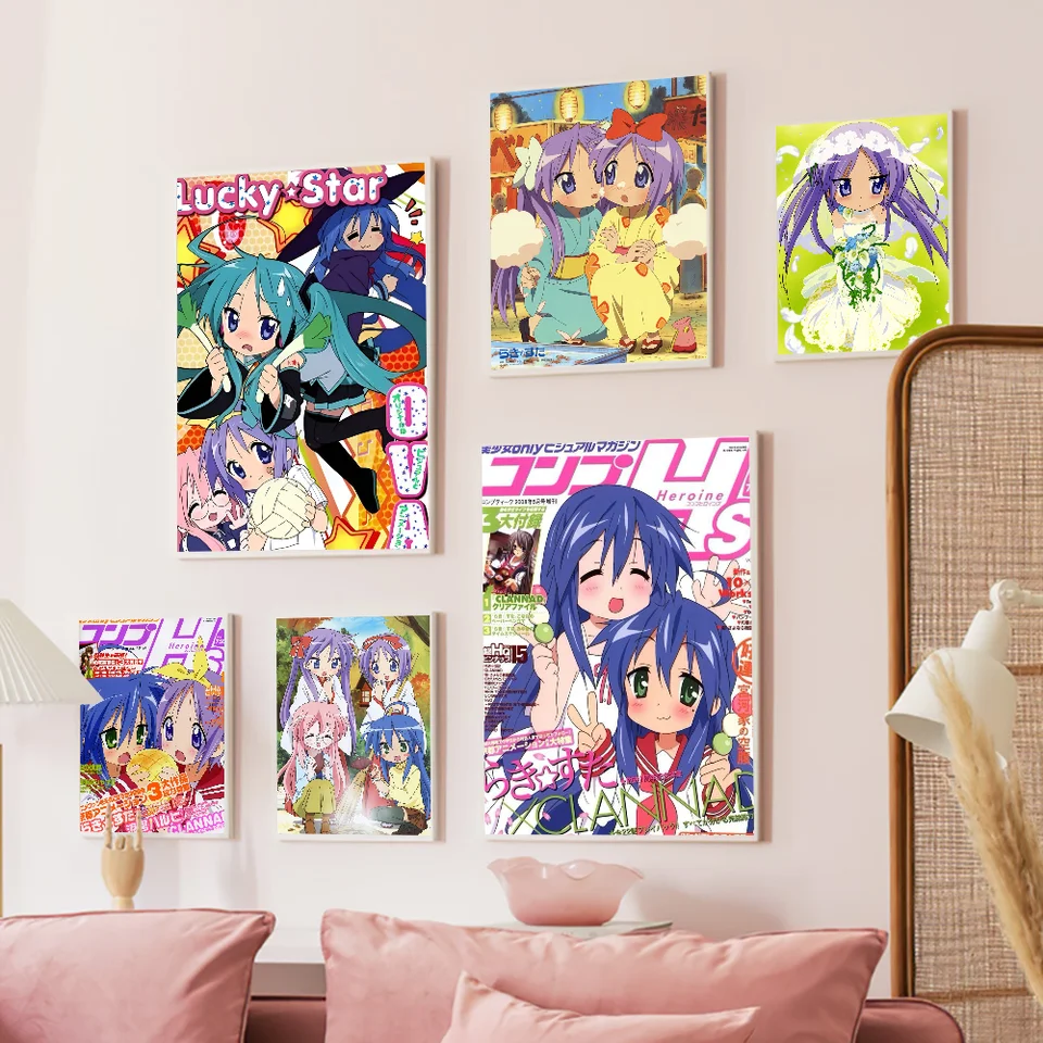 Anime Lucky Star Comedy Classic Film Plaght