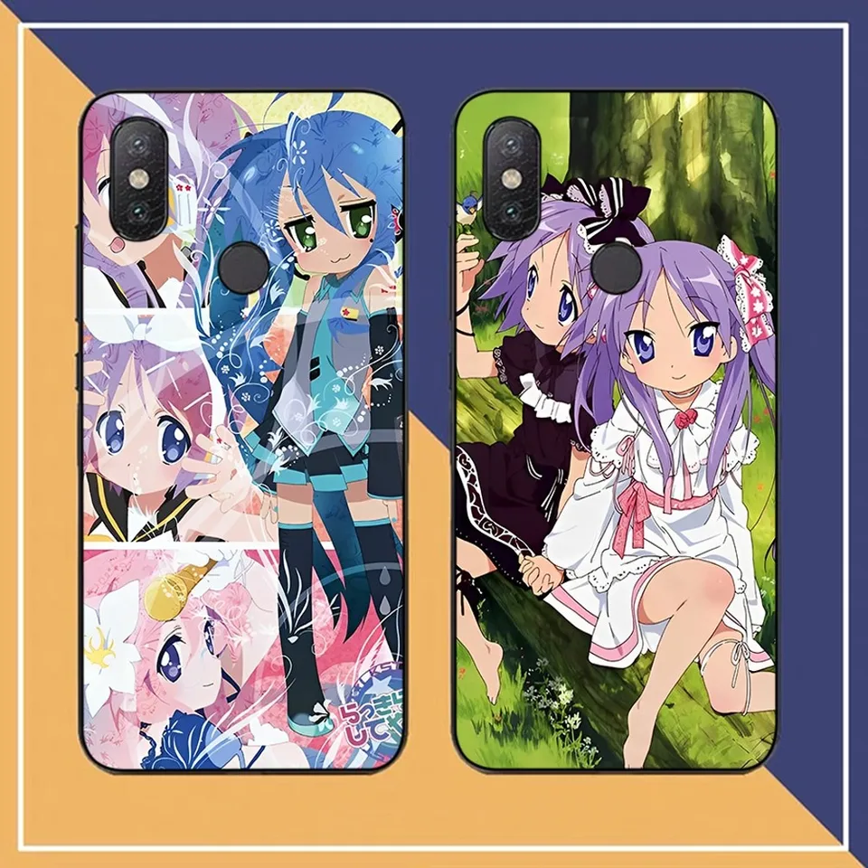 Anime Lucky Star Kawaii Izumi Konata Telefón pre Redmi Note 4 x 5 A 6 7 8 Pro T 9 Pro 9S 10 Pro 11 Pro 11S 11EPRO POCOM3PRO