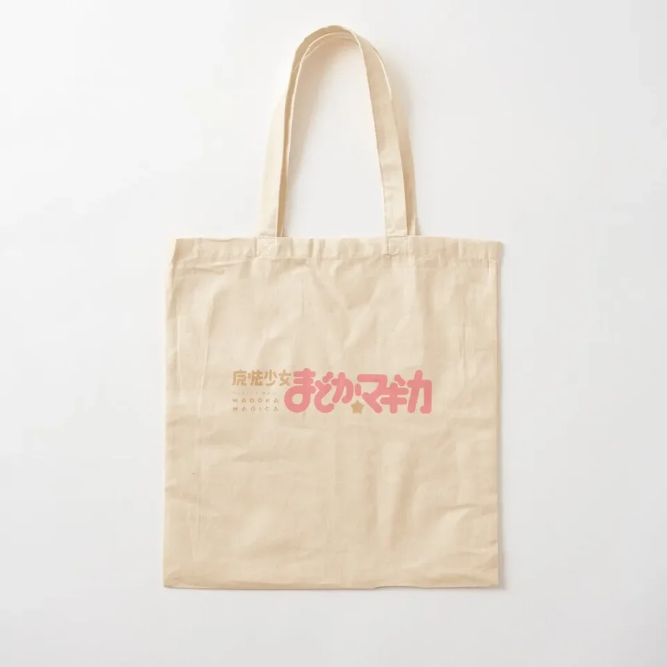 Anime Madoka Magica logo Tote Bag Tote Bags Men Dámske tote