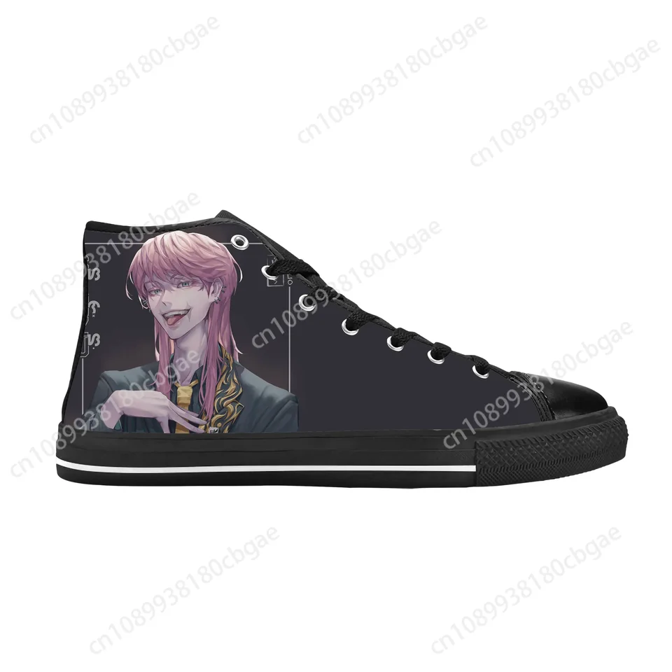 Anime manga komiks Tokio Revengers Sanzu Haruchiyo Neformálne látkové topánky High Top Pohodlné priedušné 3D tlač Men Dámske tenisky