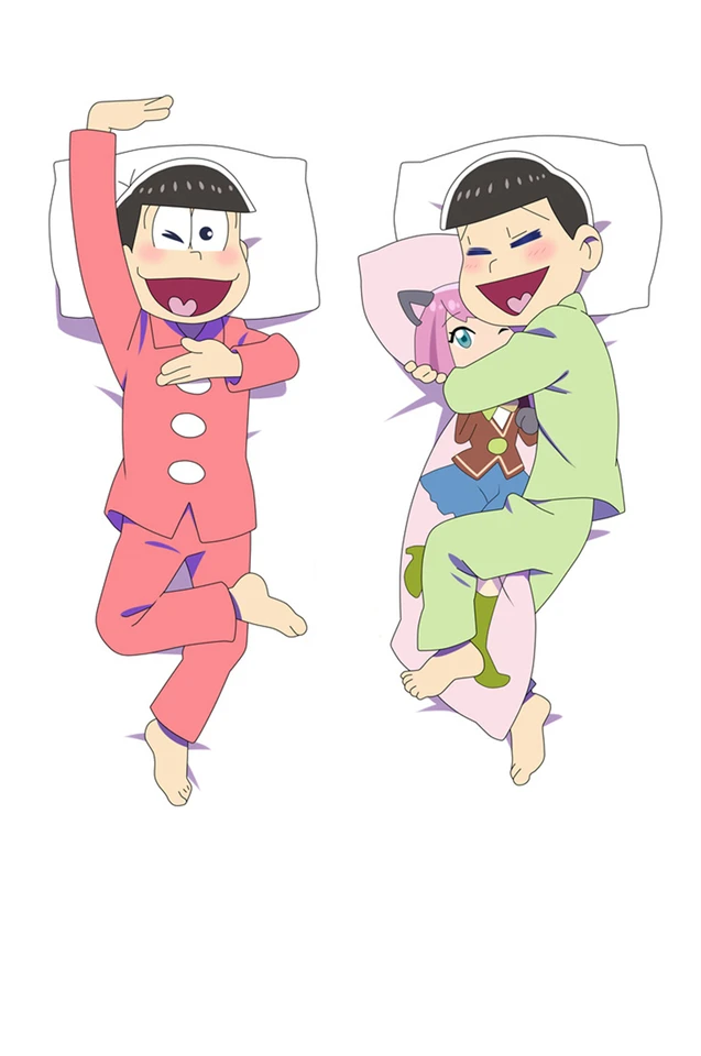 Anime Matsuno Karamatsu Choromatsu Ichimatsu Todomatsu Jyushimatsu cosplay dakimakura vankúš objímanie tela prop