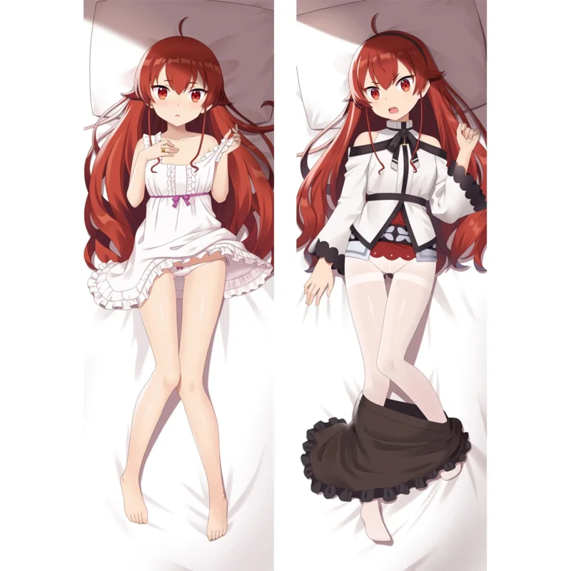 Anime Mushoku Tensei: Reinkarnácia nezamestnanosti Ellis Greyrat Eris Boreas Dakimakura vankúšový puzdro Objímanie tela Waifu Pillowcase Cover