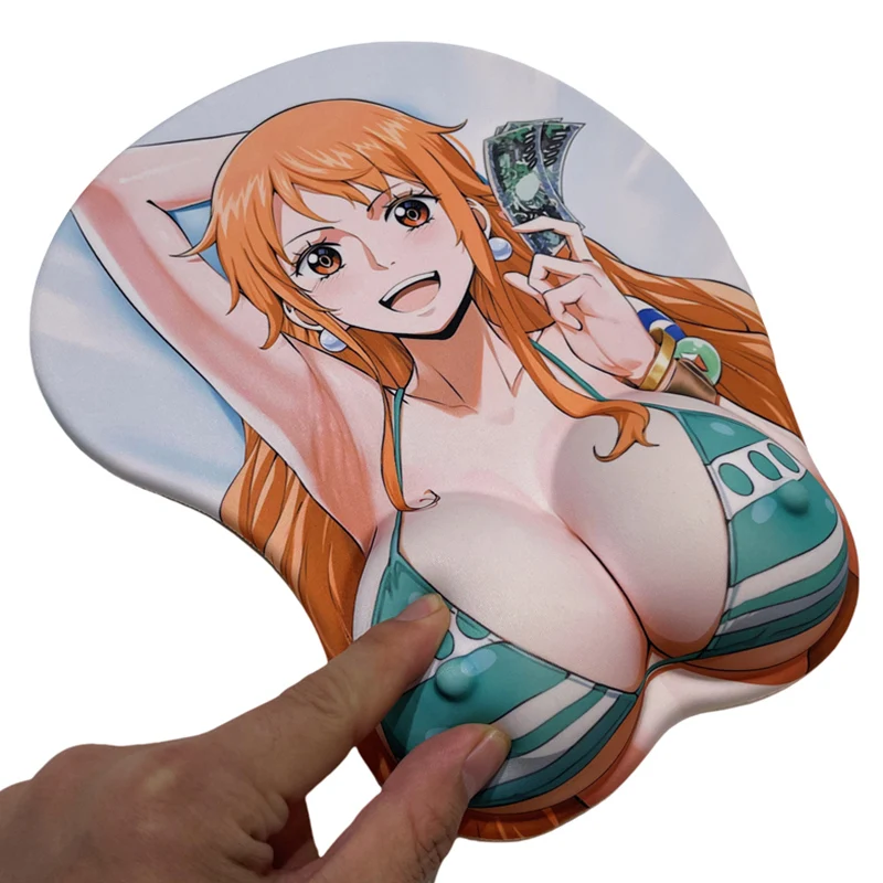 Anime nami sexy prsia 3D myš
