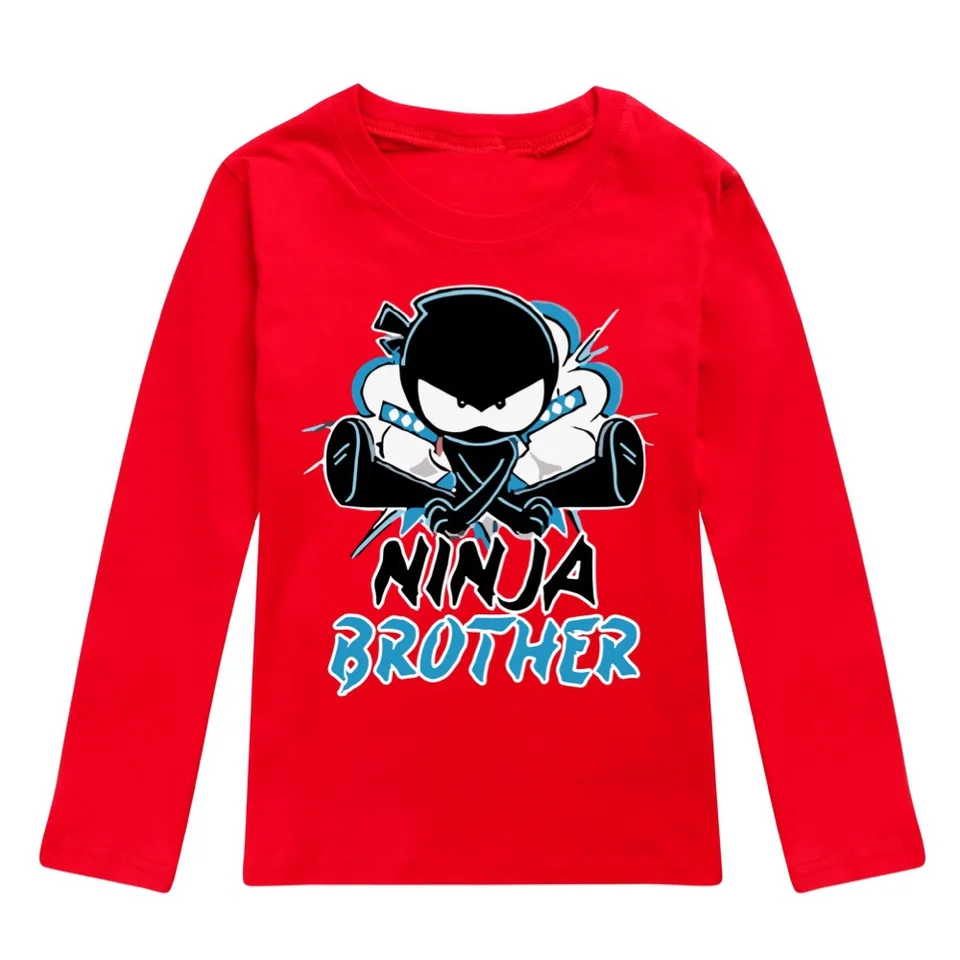 Anime ninja Kidz Girls Boys T košeľa