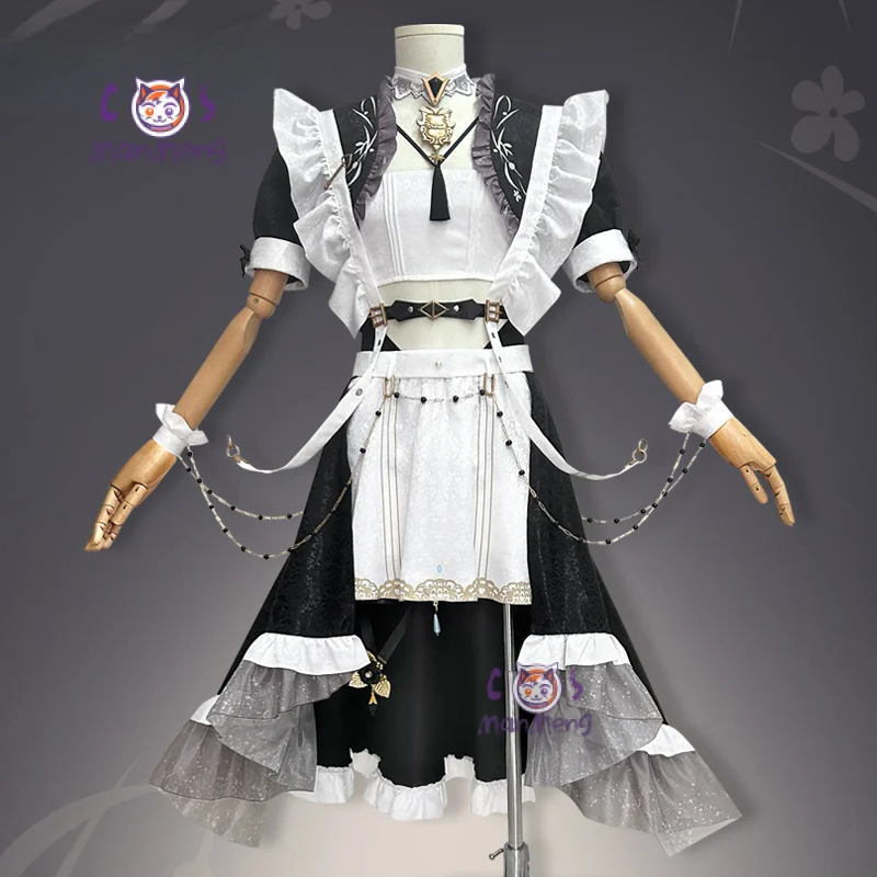 Anime NU: Karneval rei cosplay kostým sladká krása sluha lolita šaty