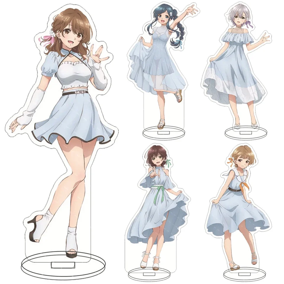 Anime Nízka úroveň postavy spodnej vrstvy Tomozaki akrylová stojanová postava Fuka Kikuchi Aoi Hinami Model Dislo Darček