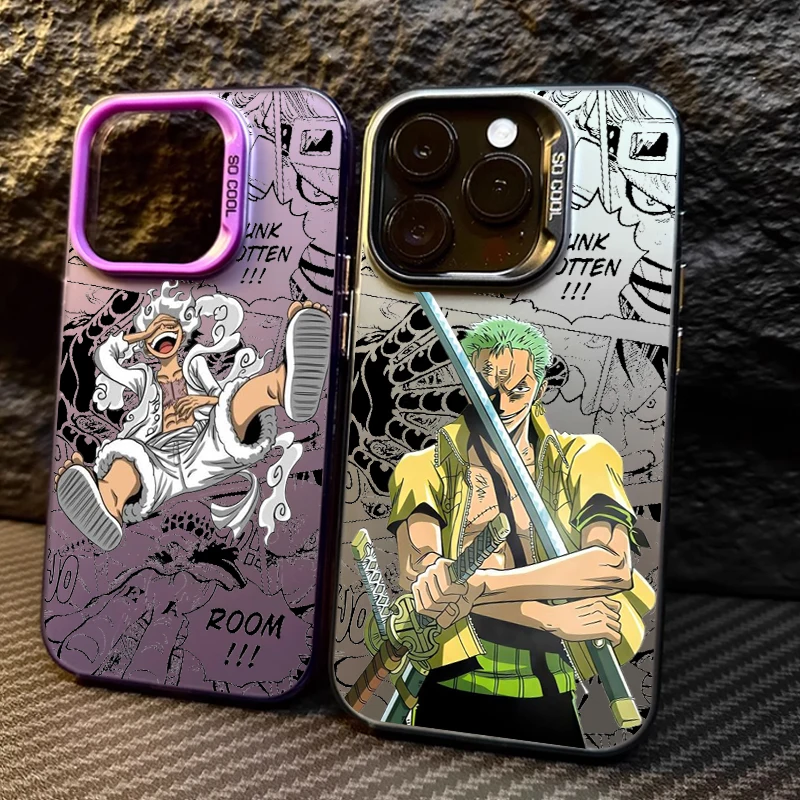 Anime O-One kusy Luffys Zoro Pase pre puzdro pre Xiaomi Mi 14t 14 13 12 12T 11 Lite POCO X6 F6 F5 X5 F4 F3 GT Pro 4G 5G Zadný kryt