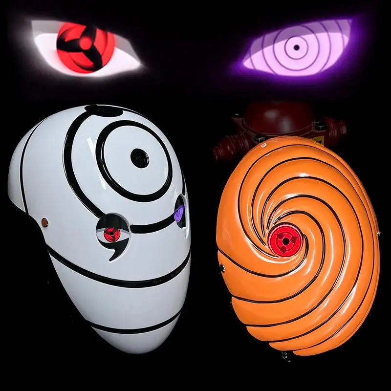 Anime Obito Cosplay kostýmy živici plná tvár masky na masku detských hrania tematického večierku Halloween šaty
