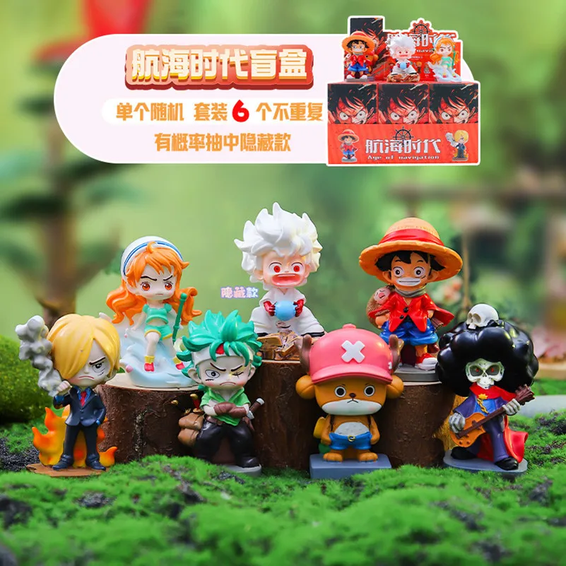 Anime One Piece Action Figure Monkey D. Luffy Figures GK Sun God Nika Gear 5 Luffy Figures Socha PVC Zbierka slepých hračiek Darček