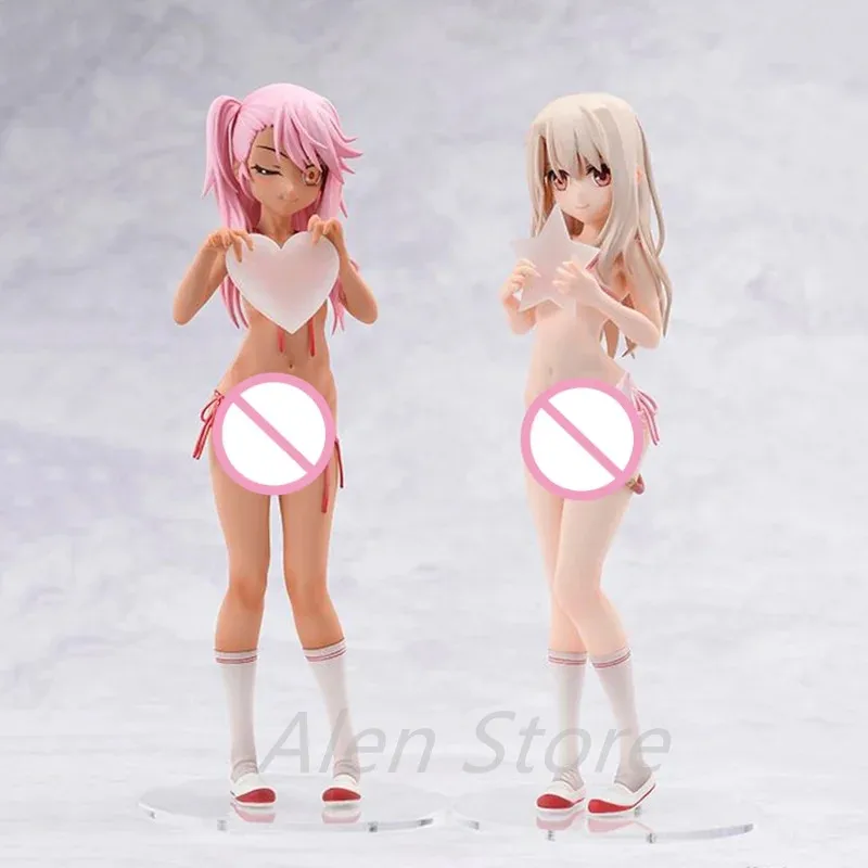 Anime osud/kaleid vložka PRISMA illya illyasviel von Einzbern/chloe von Einzbern 1/7 sexy PVC akčná figúrka Model pre deti