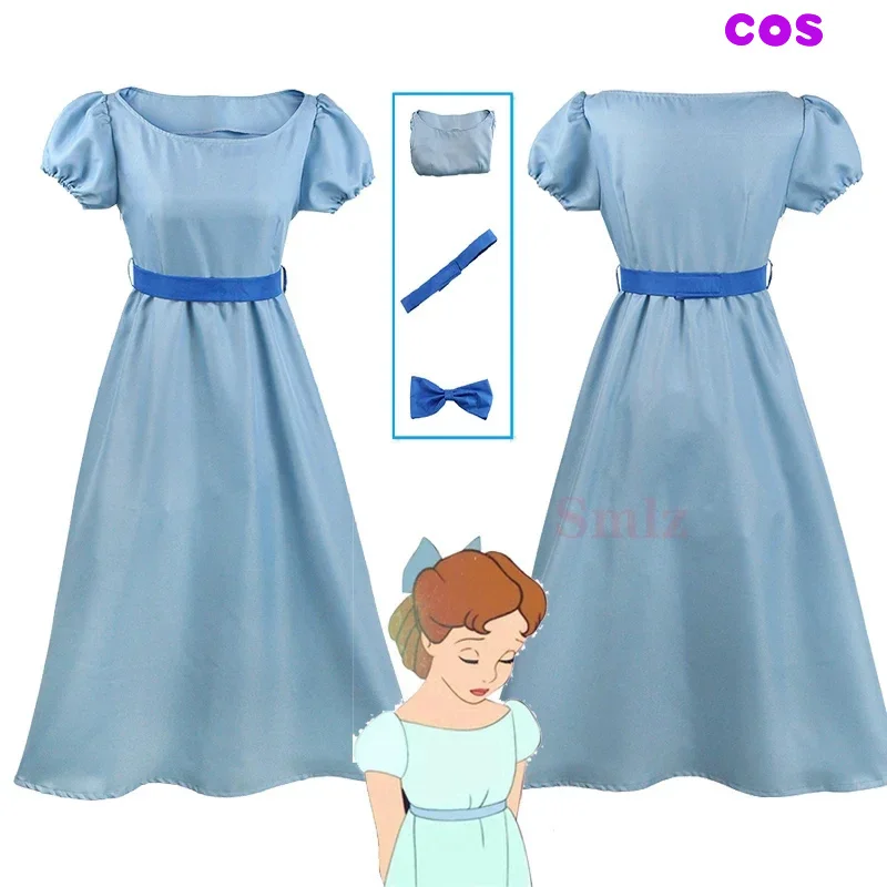 Anime Peter Pan Cosplay kostýmy Peter Pan Wendy kostýmové šaty s kostýmom pre ženy pre ženy
