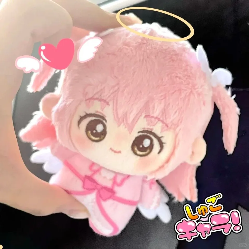 Anime Plushie Shugu Chara Hinamori Amu Joker Cosplay tlač Nunu Body Cotton Palding 10cm Plyš