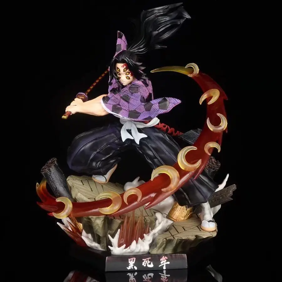 Anime postava Demon Slayer dvanásť kizuki gk kokushibo kimetsu no yaiba pvc akčný figurín dekor figuríny anime periférne