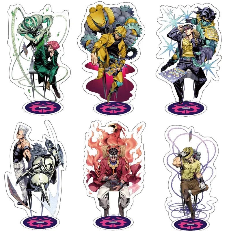 Anime postava jojo bizarné dobrodružstvo roztomilé cosplay akrylové stojanové modelové tanier DARK DEVOD DODÁVKA STRANA KĽÚČOVÁ KĽÚČ