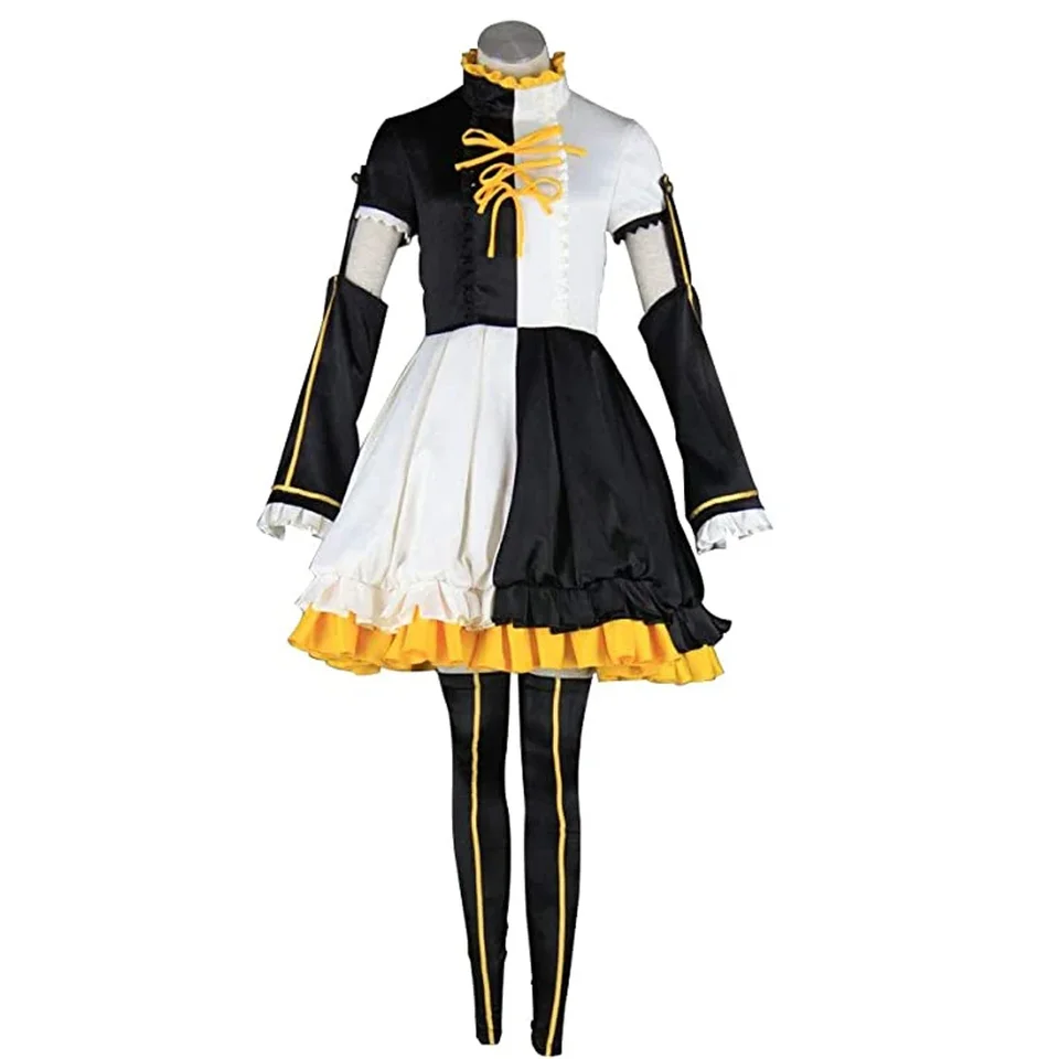 Anime rin Len ženské oblečenie cosplay halloween kostým na mieru vyrobený