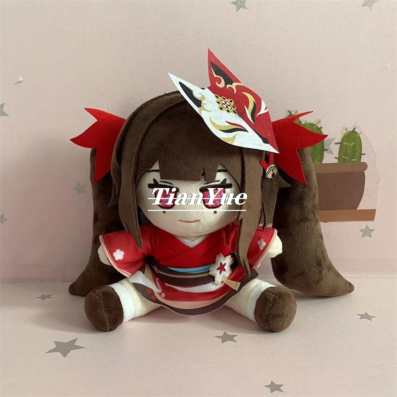 Anime roztomilý karikatúra Honkai Star Rail Sparkle Soft Soft Doll Dollt Barlaght Darček pre dieťa 20 cm