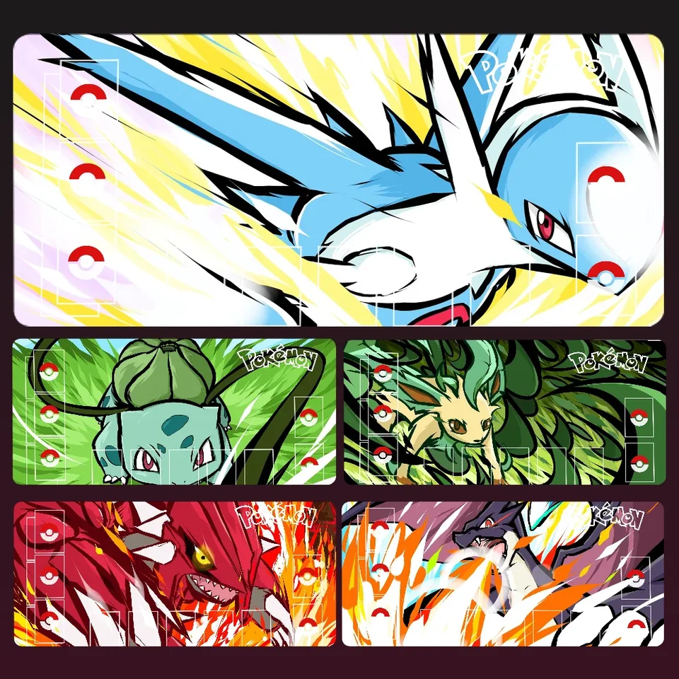 Anime roztomilý p-pokemon Elf tcg xxl veľká myš na klávesnicu podložku myši myš myš myš