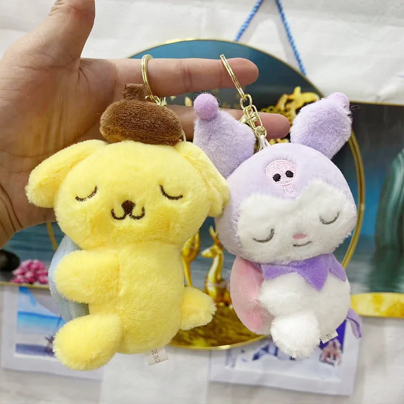 Anime Sanrio plyšová hračka roztomilá cinnamoroll vankúš na spanie vankúš Sanrio Kuromi My Melody Plush Plush Batoh