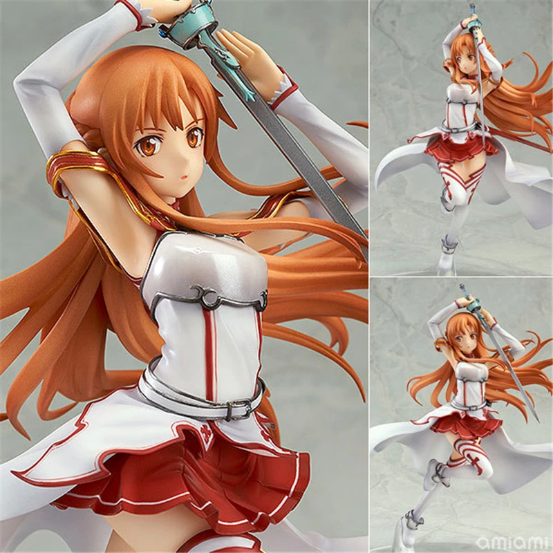 Anime Sao Yuuki Asuna Knights of the Blood Ver. 1/8 mierky PVC Akcia Obrázok Obrázok Sochy Model Hračky Hračky Doll Doll