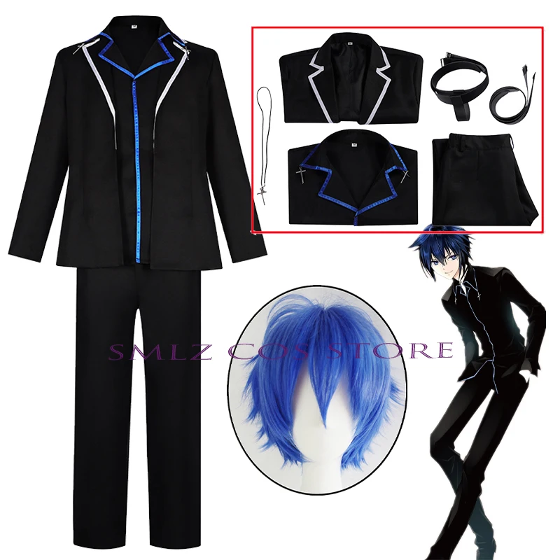 Anime Shugo Chara Cosplay Ikuto Tsukiyomi Cosplay Uniform Accessory Party Set Party School Outfit kostým pre mužov