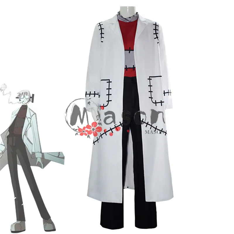 Anime Soul Eater Cosplay Franken Stein Doktor Cosplay kostým vyrobený dospelým mužom outfit halloween karneval partyterror