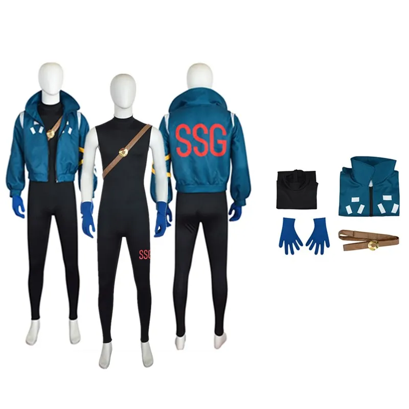 Anime ssg roronoa cos zoro cosplay kostým dospelých dospelých muži Fantasy kombinézy oblečenie Halloween Carnival Party Suit