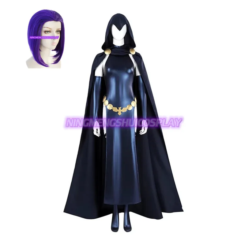 Anime superhrdina Titans Raven Cosplay kostýmov Kostýmy vianočné kostýmy karnevalovej párty