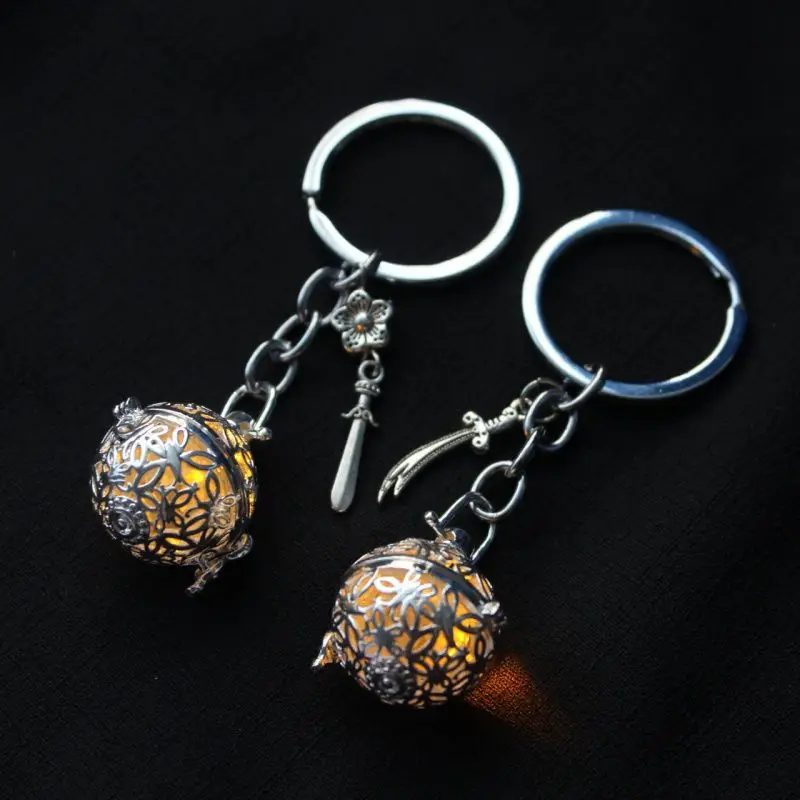 Anime Tian Guan Ci fu Xie lian Hua Cheng Cosplay Keychain Nebesie Oficiálny požehnanie Cosplay korálky prívesok