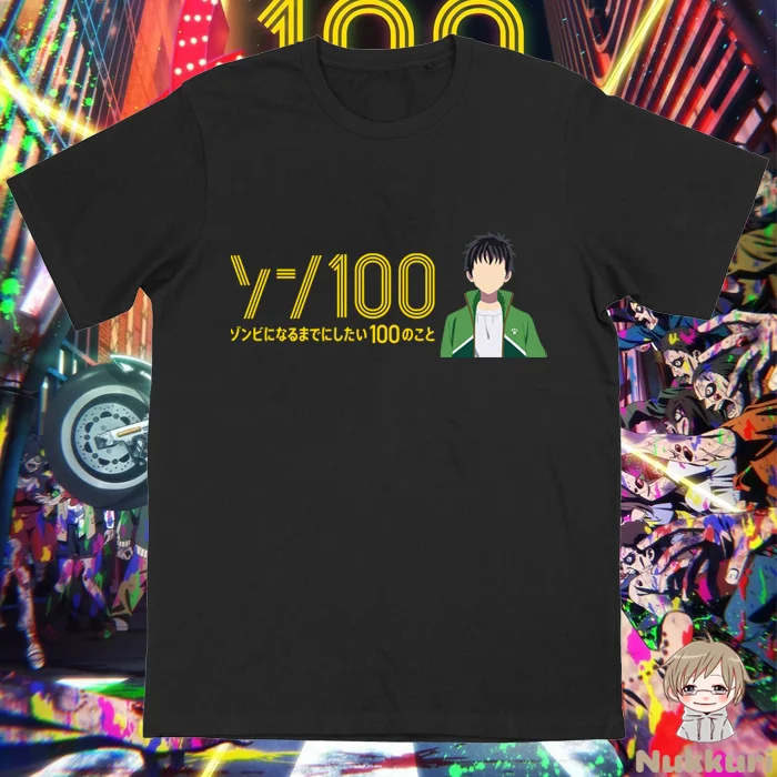 Anime tričko - ZOM 100: Zoznam vedier mŕtveho tričku