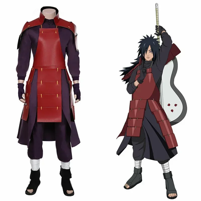 Anime uchiha madara cosplay kostýmy Krmy Man Armor podšívky na oblek halloween kostým kostým kostým kostýmy