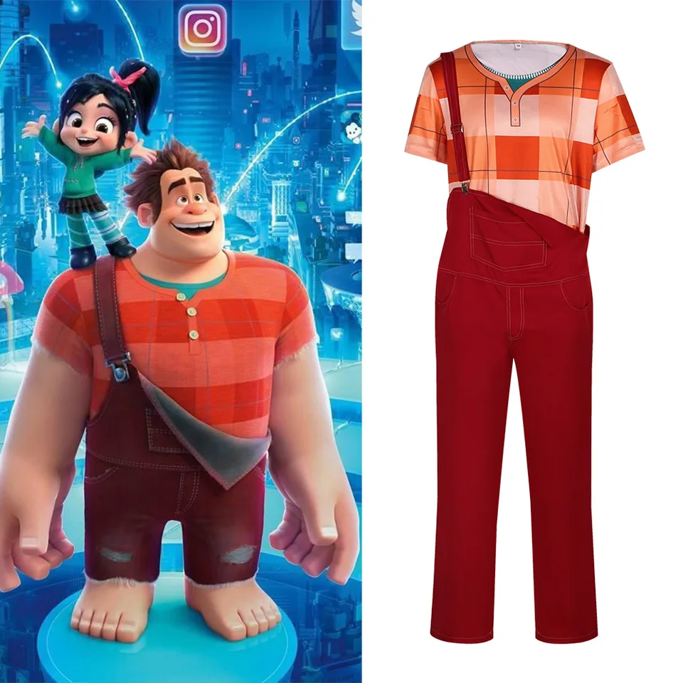 Anime Vanellope von Cos Schweetz Cosplay kostým vraky It Cos Ralph Tričko Tričko pre ženy pre ženy Denné oblečenie Denné oblečenie