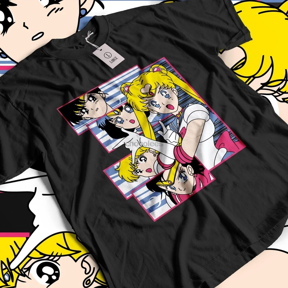 Anime Vintage Špeciálne tričko Unisex Anime manga košeľa anime tričko Anime milovníci tričko Graphic Anime Tee manga košeľa