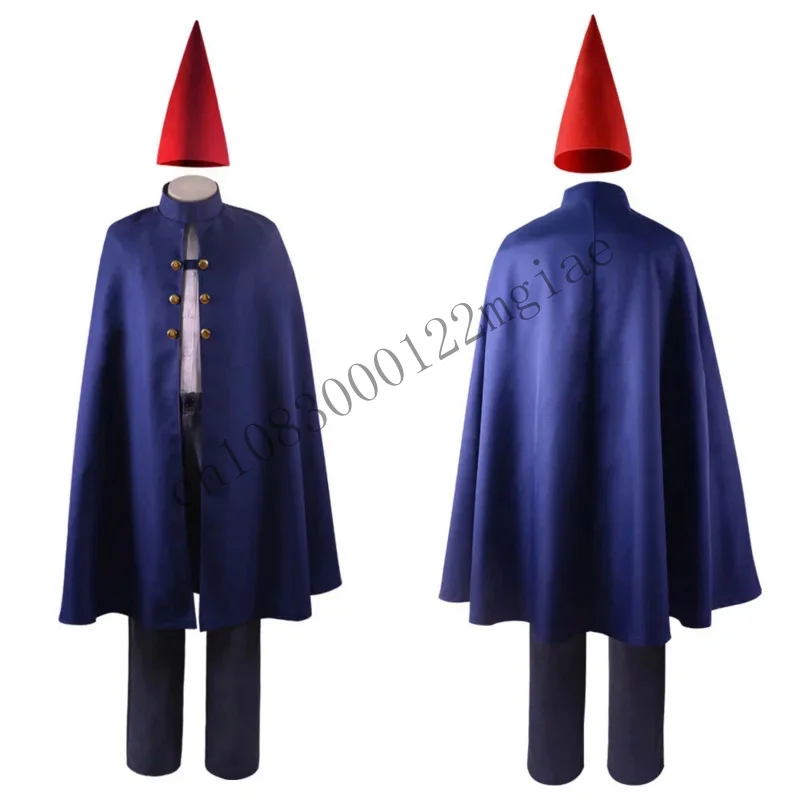 Anime Wirt Cosplay z animácie nad záhradnou stenou Halloween kostýmový plášť plášť Cape pre dospelých detí CMM221