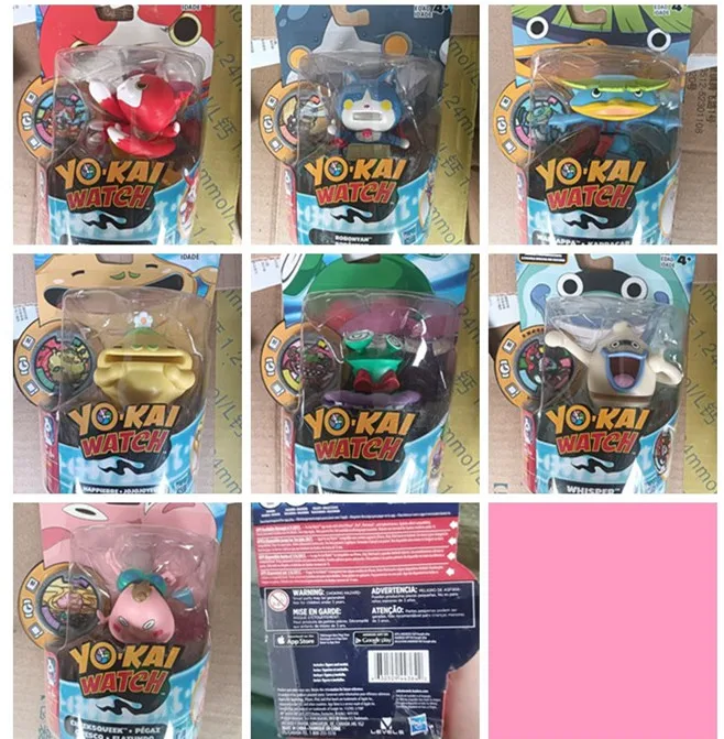 Anime yokai yo-kai youkai hodinky karikatúra roztomilý PVC akčná figúrka Zbierka živicovej kolekcie modely hračky darček cosplay