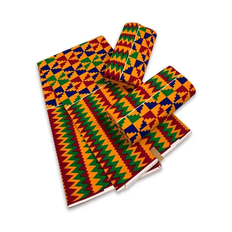 Ankara skutočný vosk výtlačky látky Šit africké šaty Tissu Patchwork výroby remeselníkovej bedriny 100%bavlnená špičková kvalita materiálu F5-24